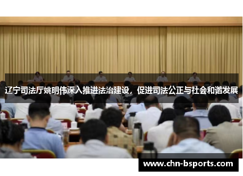 辽宁司法厅姚明伟深入推进法治建设，促进司法公正与社会和谐发展